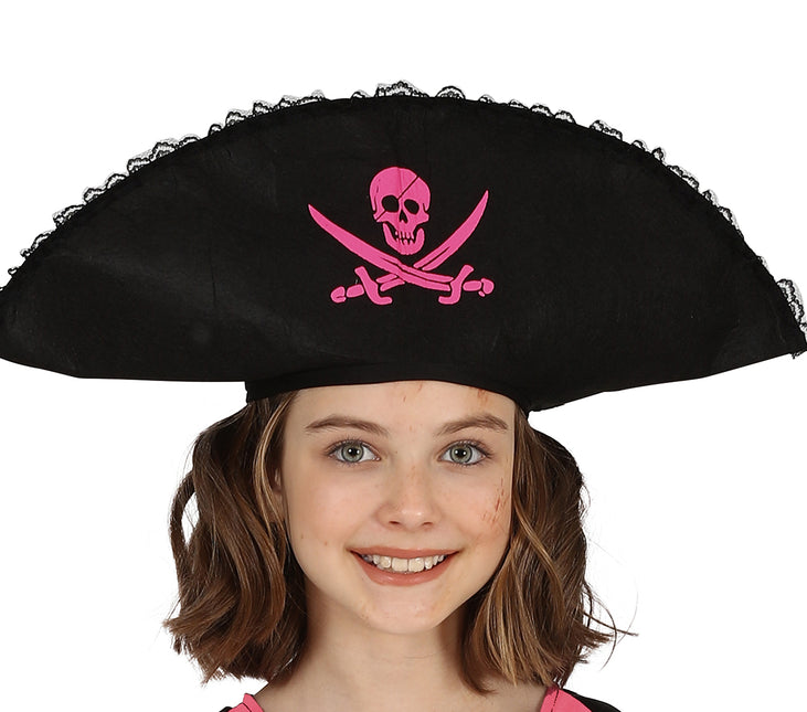 Costume da ragazza pirata rosa