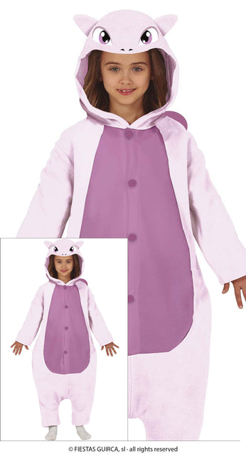 Costume da gatto per bambino viola