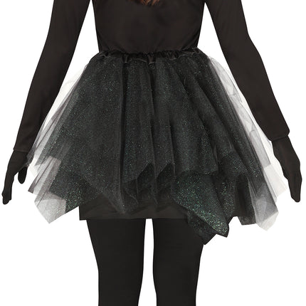 Vestito di Halloween da scheletro da donna nero