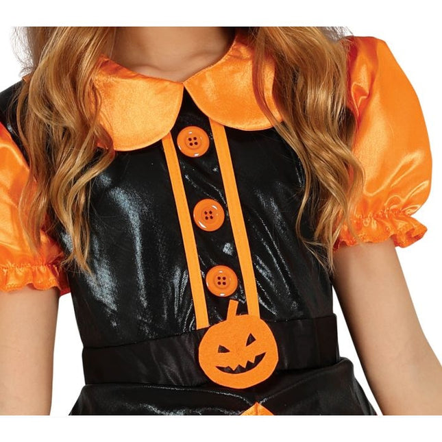 Costume di Halloween da strega ragazza Glitter