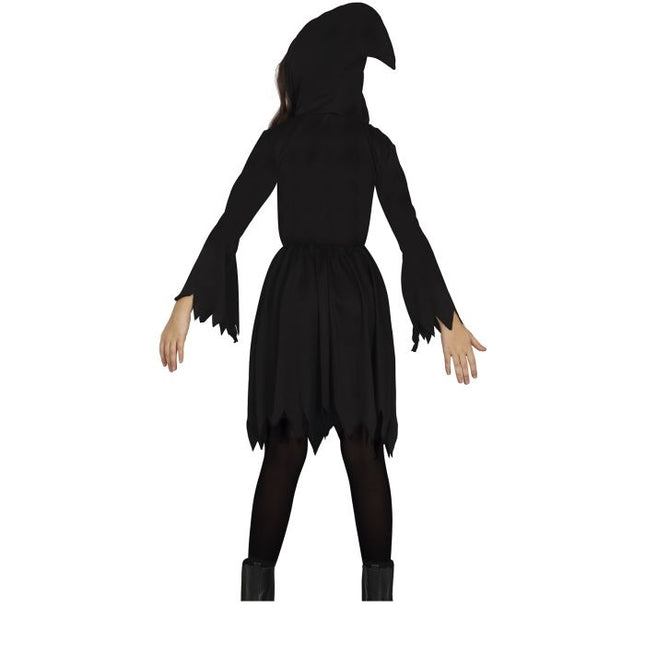 Costume di Halloween da scheletro bambino nero