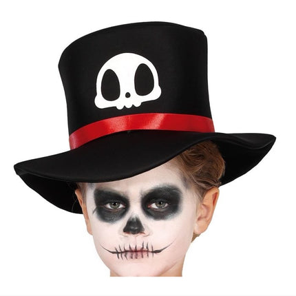 Elegante costume di Halloween da scheletro per bambino