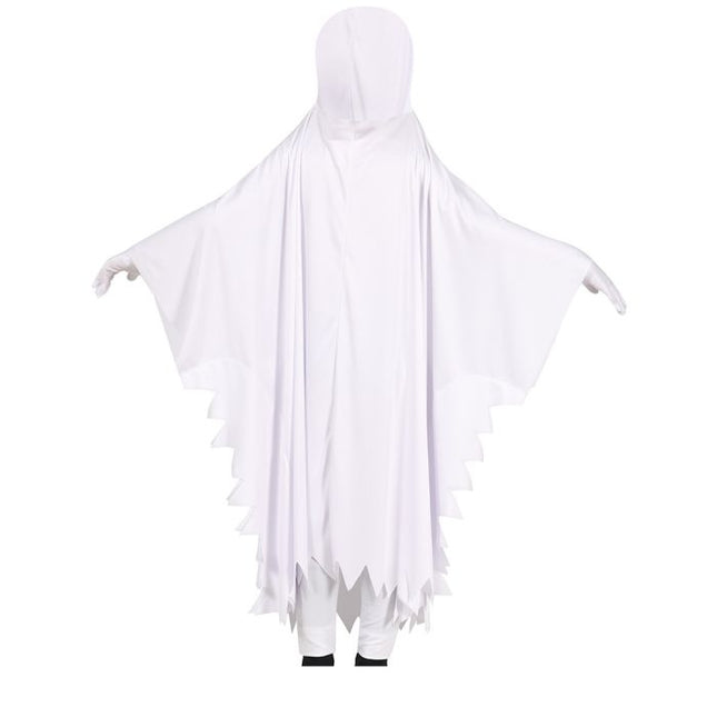 Costume di Halloween da fantasma bambino bianco