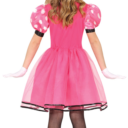 Costume da Minnie Mouse rosa per bambina