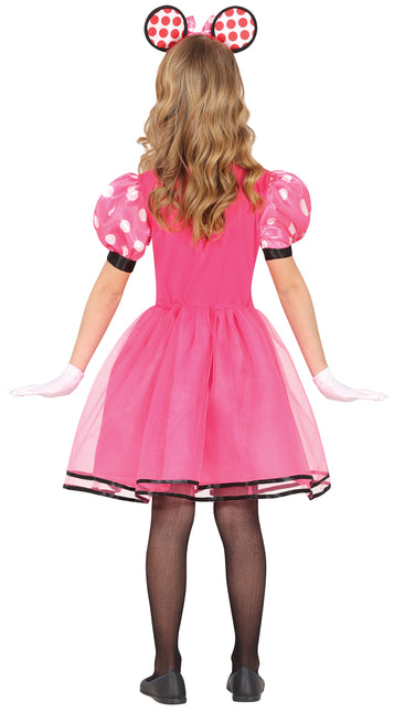 Costume da Minnie Mouse rosa per bambina