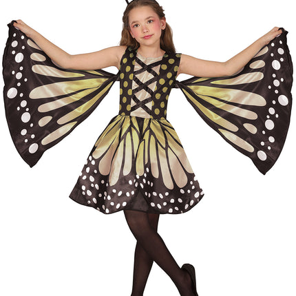 Costume da farfalla per bambina giallo