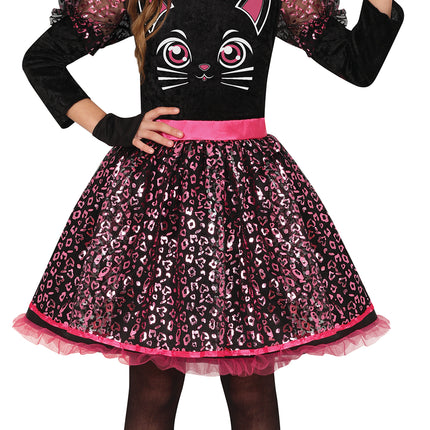 Costume da Gatto Nero Ragazze