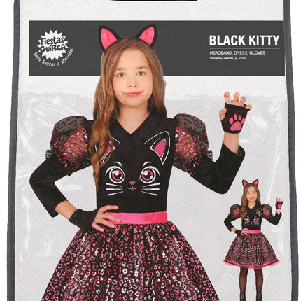 Costume da Gatto Nero Ragazze