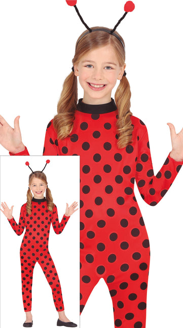 Costume da Coccinella Rosso Ragazze