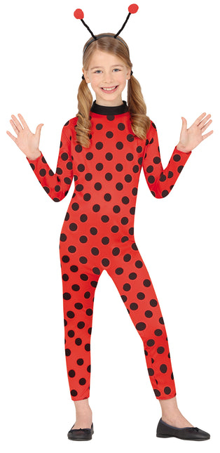 Costume da Coccinella Rosso Ragazze