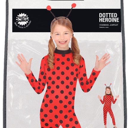 Costume da Coccinella Rosso Ragazze