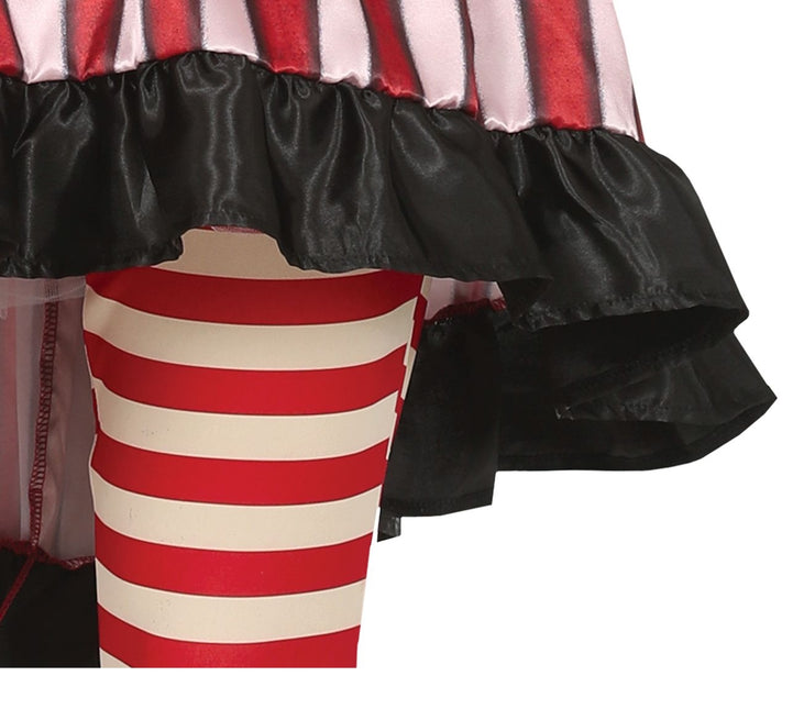 Costume di Halloween da clown dell'orrore da donna