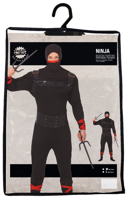 Costume da Ninja bambino nero