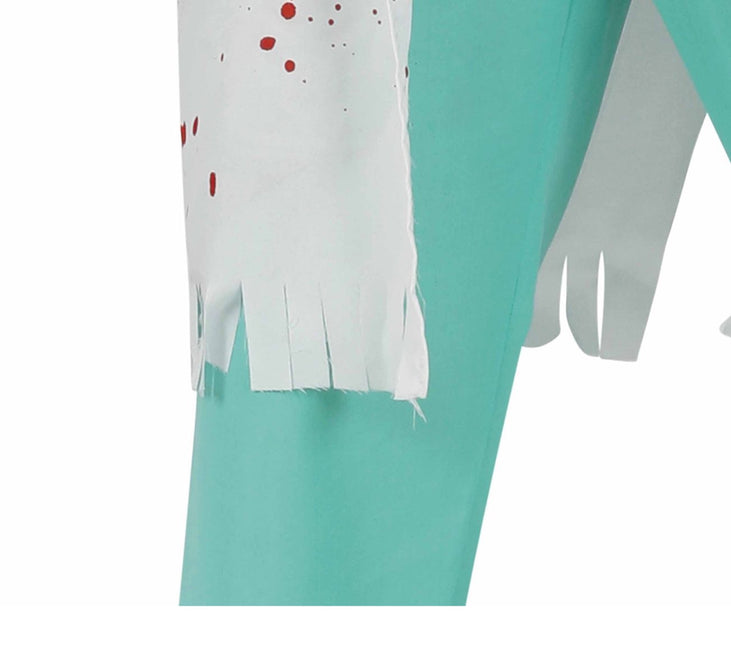 Dottore Zombie Costume Halloween Uomo