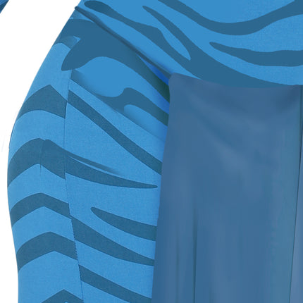 Second Skin Stripes Donna Blu