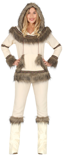 Costume da eschimese bianco