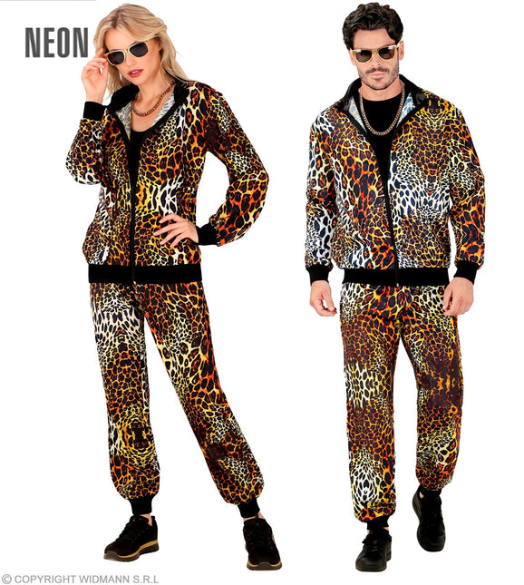 Costume da tuta leopardo