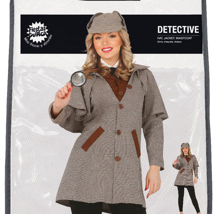 Costume da detective ispettore donna