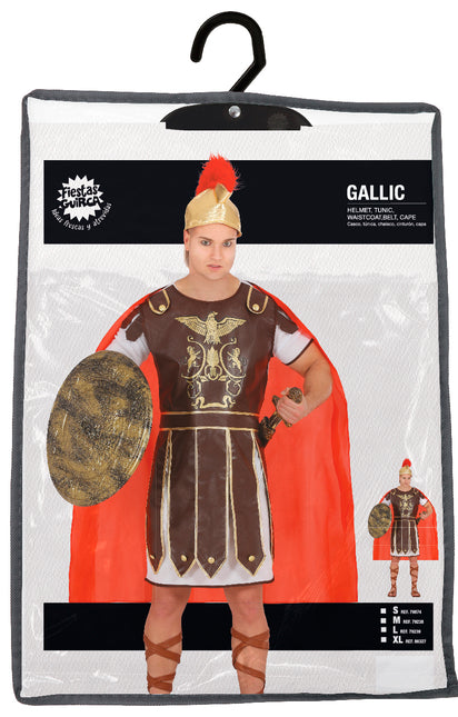 Costume da Gladiatore Uomo Marrone