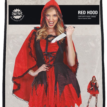 Costume di Halloween da Cappuccetto Rosso Donna