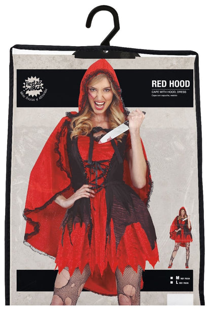 Costume di Halloween da Cappuccetto Rosso Donna