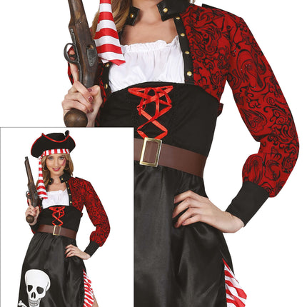 Costume da pirata donna