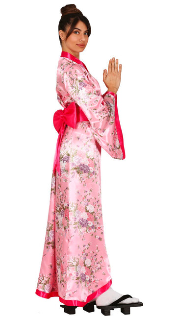 Costume Kimono Rosa Donna