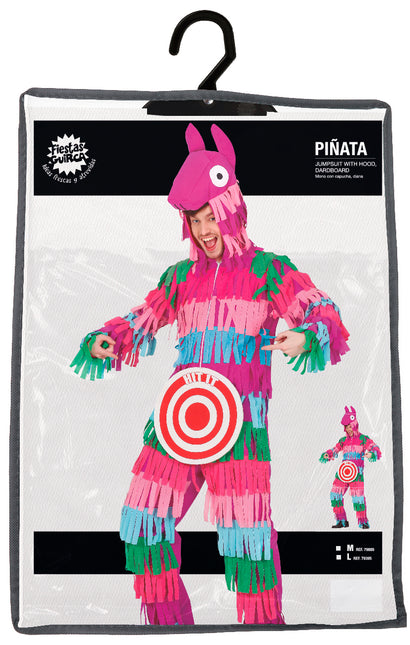 Costume da pignatta con bersaglio per uomo