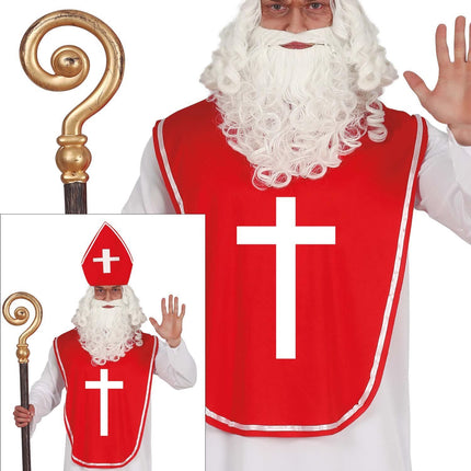 Vestito di Sinterklaas 3 pezzi