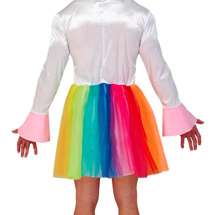 Costume da unicorno arcobaleno