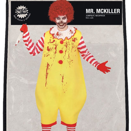 Costume di Halloween da Mc Killer Uomo L