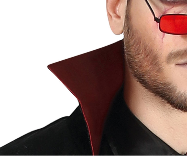 Costume da Vampiro Halloween Uomo Rosso