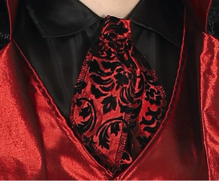 Costume da Vampiro Halloween Uomo Rosso