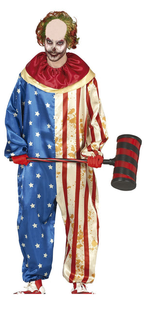 Costume di Halloween da clown horror per adolescenti