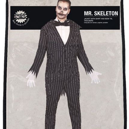 MR Scheletro Costume Halloween Uomo