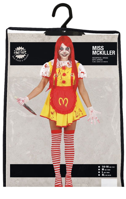 Mc Killer Costume Halloween Donna