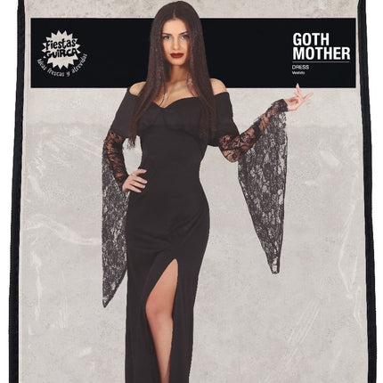 Costume di Halloween gotico da donna nero