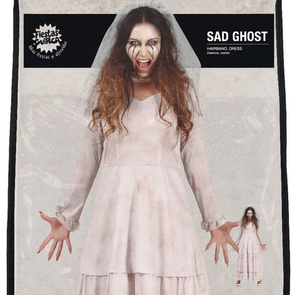 Costume di Halloween da fantasma horror da donna