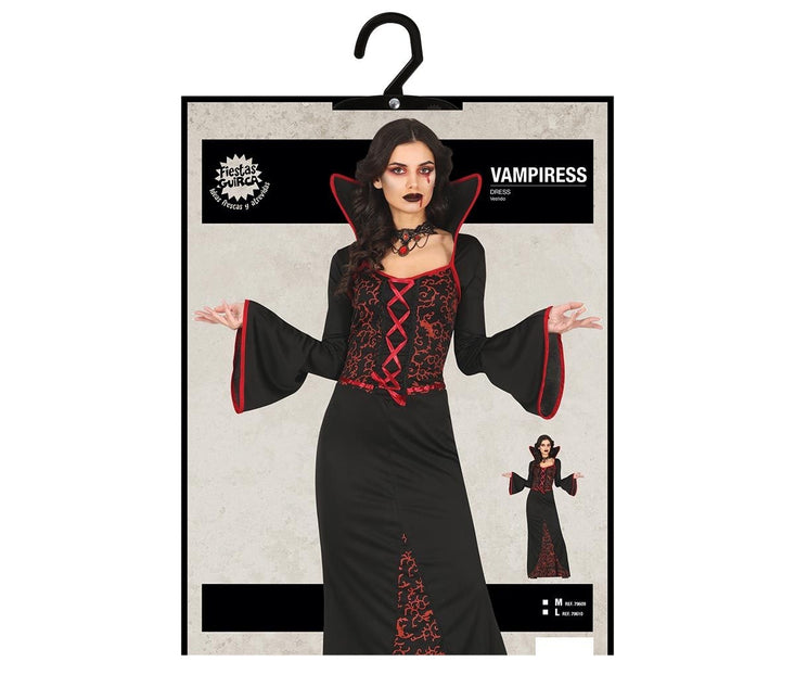 Vestito di Halloween da vampiro per donna