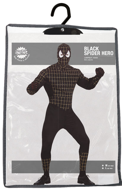 Costume Spiderman Uomo Nero