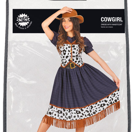 Costume da cowgirl donna 2 pezzi