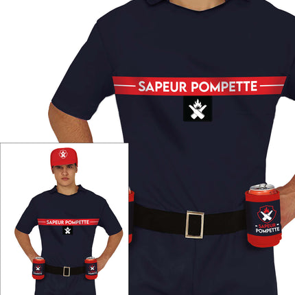 Sapeur Pompette Costume Uomo L