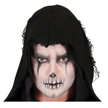 Costume da Killer Halloween Uomo Nero L