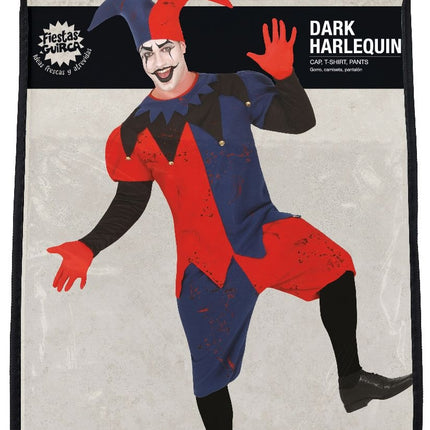 Costume di Halloween da Arlecchino Uomo