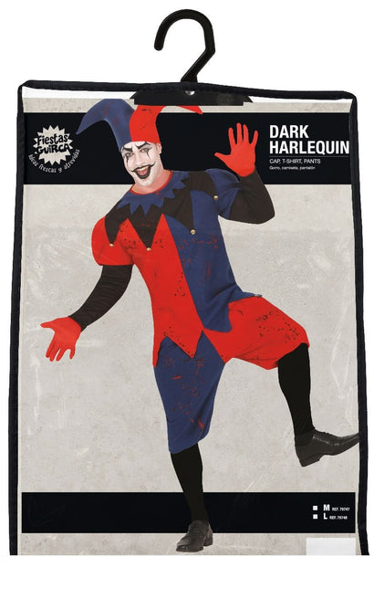 Costume di Halloween da Arlecchino Uomo