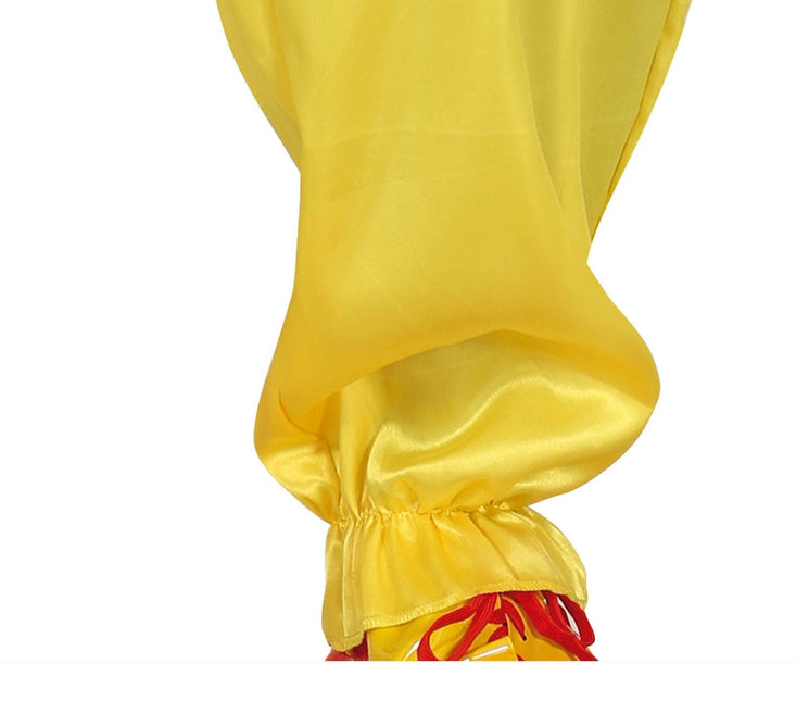 Costume Clown Halloween Uomo Giallo L