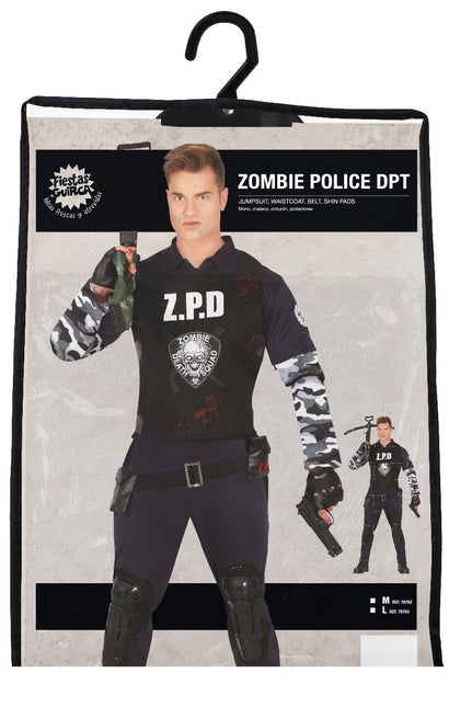 Costume di Halloween da cacciatore di zombie uomo