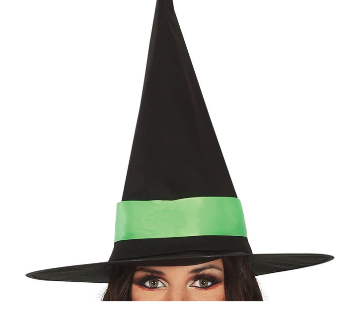 Costume da strega di Halloween da donna verde