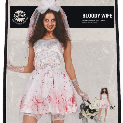 Abito da sposa Costume Halloween Donna