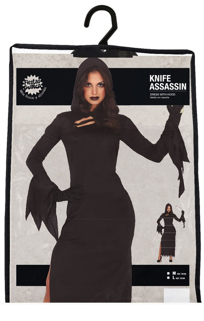 Costume di Halloween da donna assassina